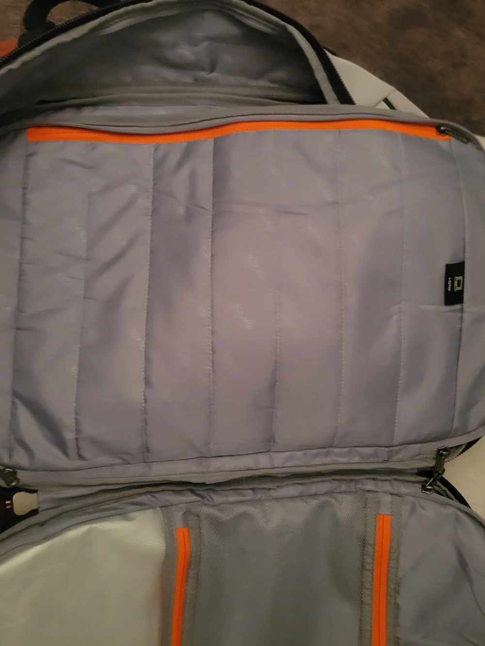 Tolaga gray travel backpack